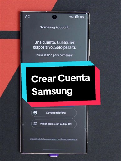 Crear CUENTA SAMSUNG #cuenta #tutorial #informatica #samsung