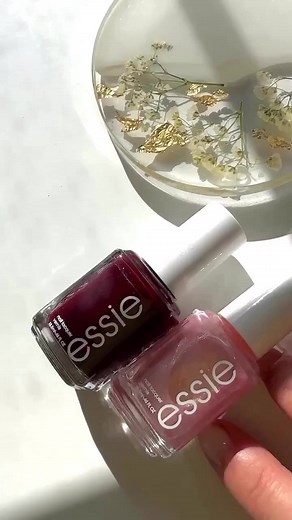 Make Nail Art easy with Essie Nail Polish ❤️ Using shades ❤️...