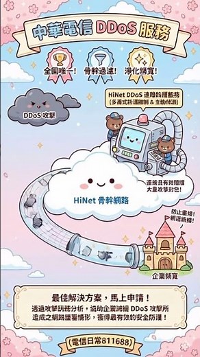 中華電信ddos 流量清洗 申請