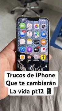 Trucos de iPhone que te cambiarán la vida pt12 #iphone #trucosiphone #iphonetips #iphonetricks