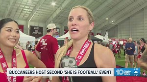 Tampa Bay Buccaneers host second 'She is Football' event