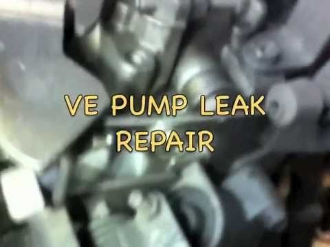VE Pump Leak Repair