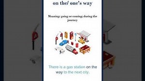 On the way meaning | on the way sentences | Common English Idioms #shorts