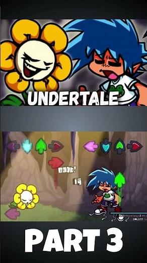 FNF - UNDERTALE: Raps of Mt. Ebott (PART 3/Radiance) (FNF MOD) #shorts