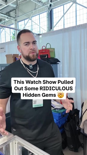 The show brought out crazy rare watches. Hidden gems kept appearing nonstop. #watchshow #luxurywatches #watchtrading