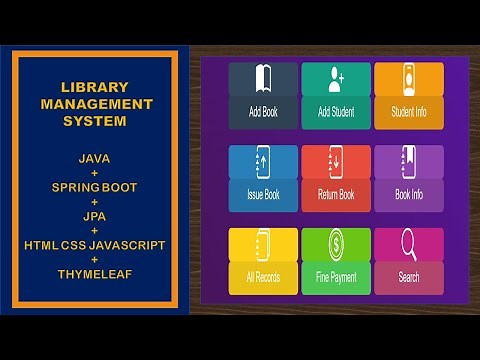 LIBRARY MANAGEMENT SYSTEM || Java Project || JPA || In Hindi || Spring Boot Project || Thymeleaf