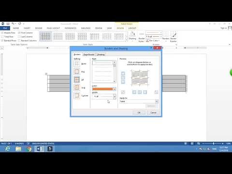 How To Change Border Color In Word