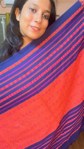 ghoshdutaa on Instagram: "||| Assam khadi ||| #premium assam khadi cotton avaialble in blue white black red colours #saree #sareeinspiration #ethnicwear #bluesaree"