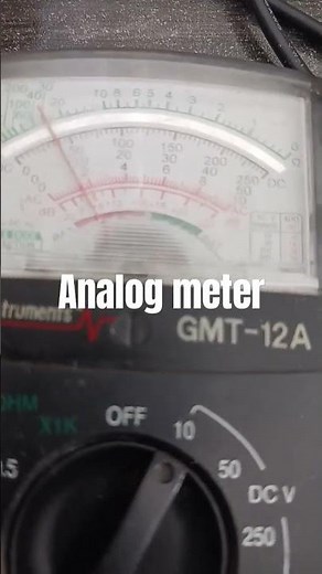 GMT-12 A Analog voltage meter