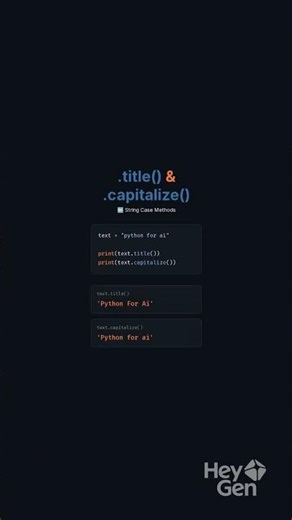 String Methods in Python #python #pythonlist #pythontuple #pythonprogramming #AI #pythonstrings