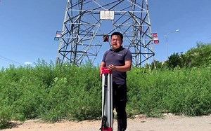 天宝TX8 电力线扫描效果展示