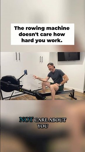 Rowing Machine - Effortless Efficiency Wins, Not Raw Power!