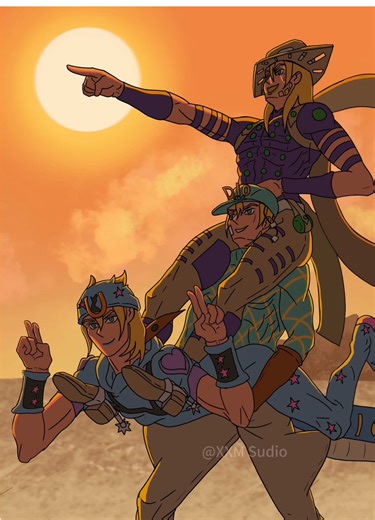 JoJo's Bizarre Adventure: Steel Ball Run – The Proper Way to Use the Spin What exactly did the President see that drove him to such despair? Cast: Gyro Zeppeli, Johnny Joestar, Diego Brando, Funny Valentine This is my original work. If you enjoy it, please follow and enjoy! #JoJo #JoJosBizarreAdventure #SteelBallRun #SBR #TheSpin