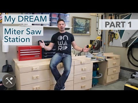 My Dream Miter Saw Station, Part 1 (Base Cabinets & Torsion Box)