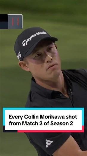 Collin Morikawa's Every Shot Highlights from Match 2