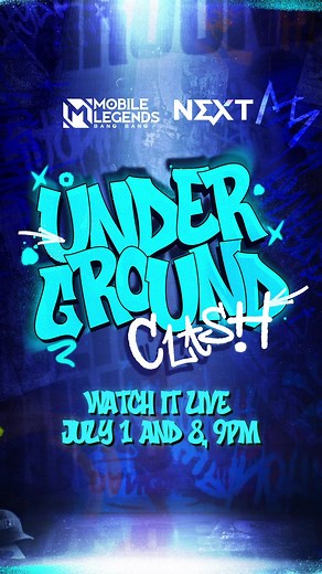 1.6M views · 8.5K reactions | MAY RAP BATTLES ANG MGA PROS?! Matinding banatan talaga ang mangyayari sa MLBB Underground Clash!!! Panoorin sa July 1 at 9PM ang kauna-unahang rap battle ng ECHO, Blacklist International at ang surprise participation ng ating mga MPL casters! Mark your calendars at siguradong mabubusog kayo ng mga malulupet na bars  #MLBBUndergroundClash #ProjectNEXT2023 #NEXTFORYOU | Mobile Legends: Bang Bang | Facebook