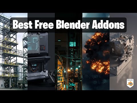 Free Blender Addons that even the PROs USE!
