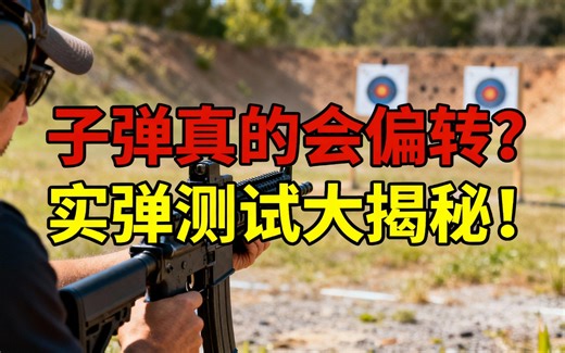 [中配]子弹真的会偏转？实弹测试大揭秘！ - ClassicFirearms
