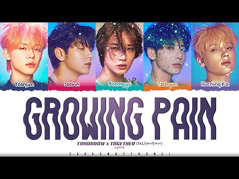 TXT (투모로우바이투게더) 'Growing Pain' Lyrics [Color Coded Han_Rom_Eng] | ShadowByYoongi