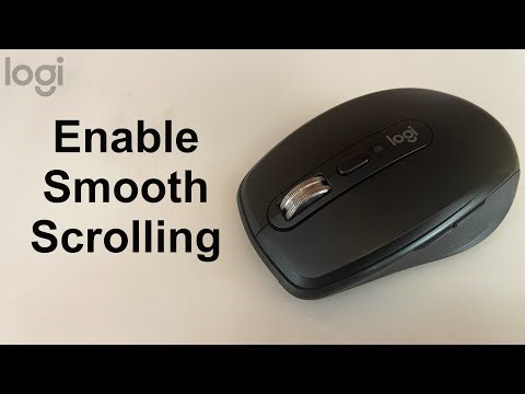 Logitech MX Anywhere 3S Enable Smooth Scrolling - DIY EASY