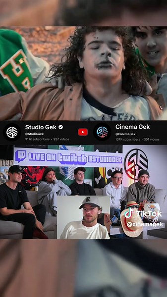 Dustin fights bullies reaction. Stranger Things S5 reaction. Best Stranger Things reaction. #strangerthings #reaction #studiogek #cinemagek #creatorsearchinsights