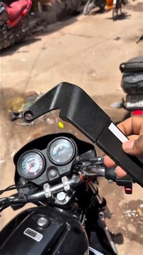 SPLENDOR MODIFIED |SPLENDOR MAI AERODYNAMIC MIRROR INSTALL #splendormodified #modifiedsplendor