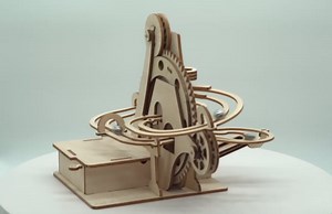 Flip Toys • Wooden Marble Run • Vortex | Motorized | Ages 10