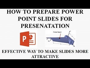 How to Prepare Slide for presentation in Seminar and Project work