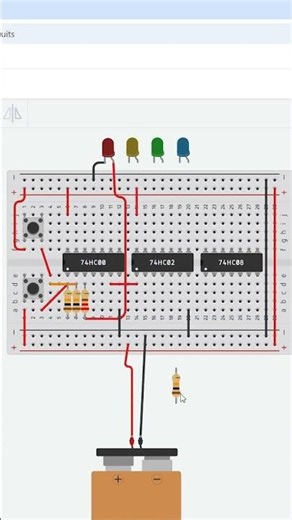 How to Build an XNOR Gate Circuit | 74HC Series Logic Gates Tutorial