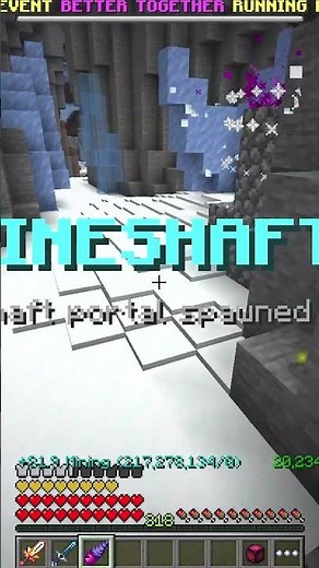 How to Spawn a Mineshaft in Hypixel SkyBlock #minecraft
