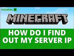 How to find the ip address for a Minecraft server