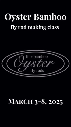 About last week’s Oyster Bamboo fly rod making class… #oysterbamboo #handengraved #heirloom #flyrodbuilding #woodworking #maker #class #flyfishing #madeintheusa #flyrod | Oyster Bamboo Fly Rods