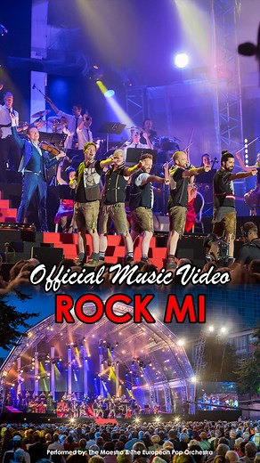 🤘🔥 ROCK MI.. Maestro Guido invited his friends of Voxxclub. This vocal group is a household name in Germany, Austria, and Switzerland. With over 100 live performances a year and many TV appearances, they have captivated audiences worldwide! 🎻 For this concert The Maestro & The European Pop Orchestra made a new arrangement of this vibrant German song. 🚀 Wishing everyone a wonderful Oktoberfest! 🍻 #RockMi #TheMaestro #TheEuropeanPopOrchestra | The Maestro & The European Pop Orchestra