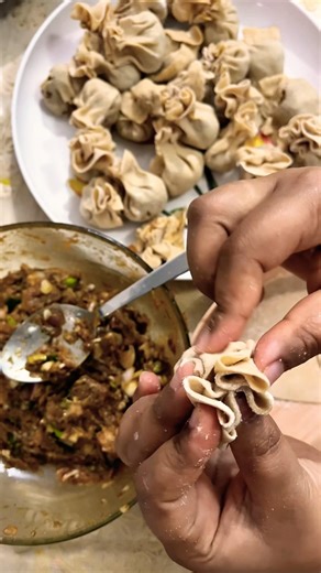 Healthy Dumplings at Home 🏡. #dumplings #foodshorts #recipes #viral #fyp #cooking