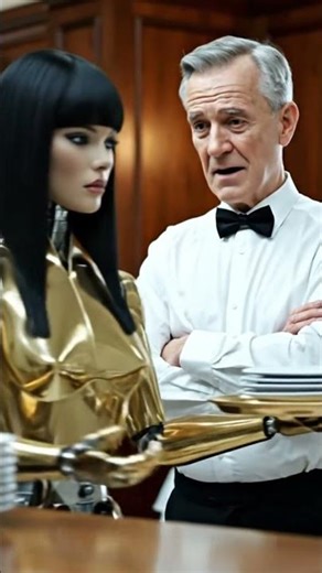 Robot Waiter in Action: This Is What the Future of Dining Looks Like #robot #ai #robotics #robot