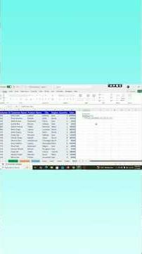 Excel's SORT Formula is Insane #excel #smartdatatricks