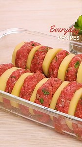 Ground beef and potatoes in a different way! New recipe | Everyday Recipes