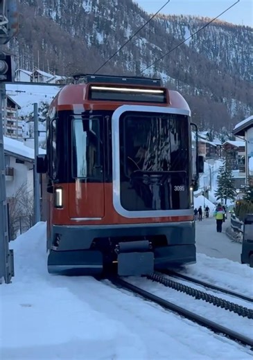 The Gornergrat Bahn in Zermatt #trains #trainspotting
