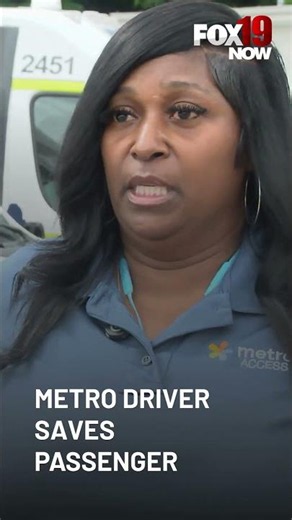 Bus driver saves passenger who was having a medical emergency.