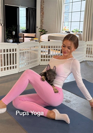 Puppy Yoga: Joyful Mood Boost with Puppies