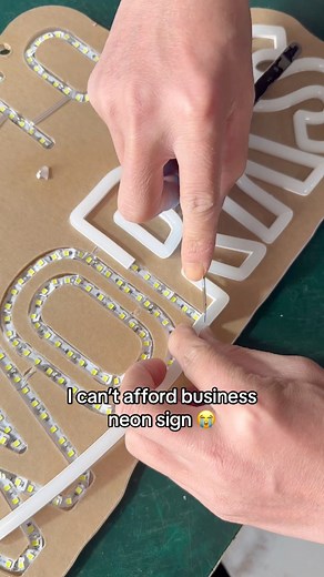 12K views · 93 reactions | #diyprojectsideas #neonsign #customneonsign #customneonsignage #neonsigns #ledneonsign #neonlights #foryourpage #tiktokmademebuyit #ledneon #fyp #viralvideo #neon #diy #weddingsign #viral #custom #neonswing | Hdj Sign | Facebook