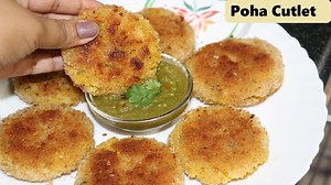 10K views · 313 reactions | Nashte me kuch alag banane ki soch rahe hai, to poha se try kijiye ye recipe... inhe aap poha cutlets ya poha tikki bol sakte ho.... | Cooking With Reshu | Facebook