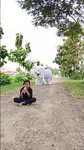 Can macanan gigit wulan saat asik makan ice cream dijalan