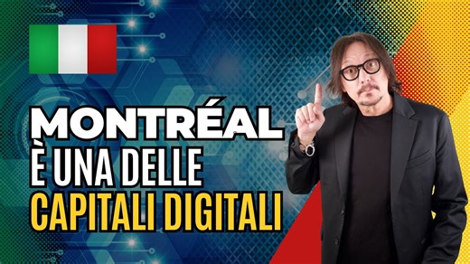 281 - Montréal è una delle capitali digitali e lo sanno in pochi - Marco Camisani Calzolari