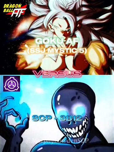 Goku AF SSJM5 VS SCP-3812 Epic Battle | Dragon Ball vs SCP