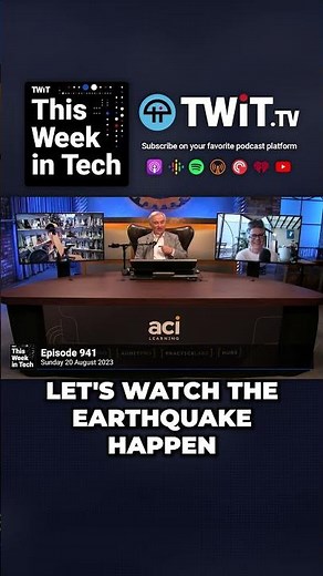 Cory Doctorow Live During HurriQuake!