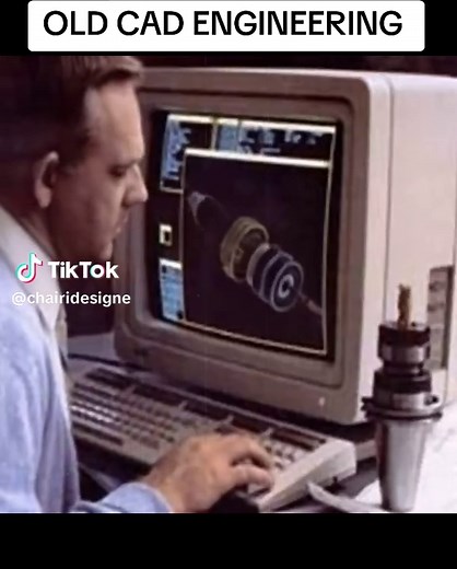 1981 Old CAD Technology: A Look into Engineering History