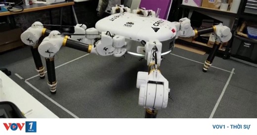 Robot nhện - tương lai không xa xây nhà trên Mặt Trăng