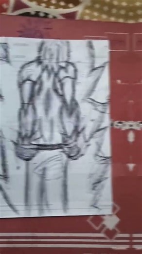 first muscular man drawing