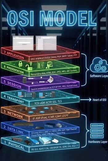 نموذج OSI — الأساس لفهم الشبكات الحديثة